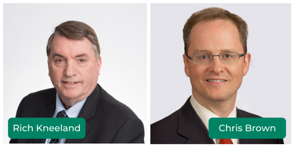 Chris Brown:President, General Counsel and Assistant Corporate Secretary, Rich Kneeland : Senior Vice President, Special Counsel and Corporate Secretary